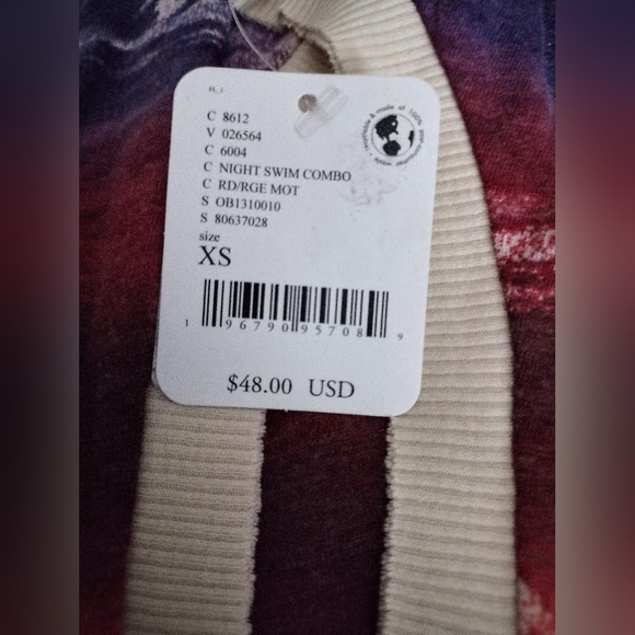 NWT🔥$48 Free People Movement Lightweight Tank Juniors Size XS - Picture 8 of 8